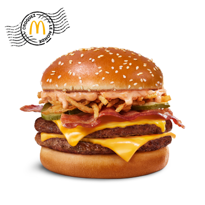 Double Maple BBQ Quarter Pounder